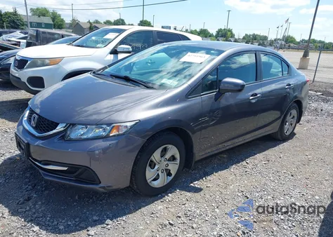 2015 Honda Civic Lx z USA, uszkodzony, nr VIN 19XFB2F56FE265007